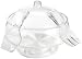 Prodyne AB-3-D Salad On Ice with Dome Lid - Acrylic Salad Bowl and Servers