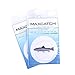 Maxcatch (5 Pack) Fly Fishing Tapered Leader Line 9ft &7.5ft, (0X-7X)