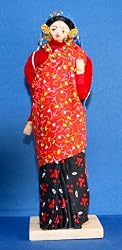 International Doll - Handmade Tall Ethnic Doll From Nepal