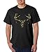 Deer Skull Green Camo T-shirt Lucky Hunting Shirt Shirts