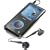 Samsung YP Q 1 JEB Tragbarer MP3-/Video-Player 16 GB silber