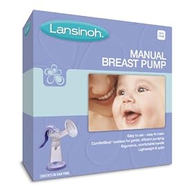 Lansinoh Manual Breast Pump, 1-Count