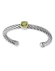 18K Gold & Sterling Silver Cuff