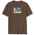 T-Shirt Brown " In The Usa It Is Spoken In Kolami " Languaje