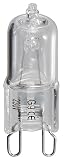 Goobay 9172 Halogen Netzspannungslampe / klar Sockel G 9 25W 230V