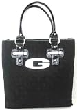 41w9osCcj7L. SL160  Guess Tamara Rhinestone Lunch Tote in Coal