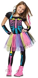 Fun World Funky Punk Bones Child's Costume Medium (8-10)