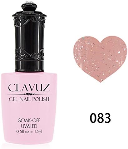 Qimisi Clavuz Soak Off Nail Art Gel Polish UV/LED Lamp Color Varnish 15ml Pink
