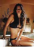 AUTOGRAPH 8X10 PHOTO OF ALANA DE LA GARZA
