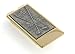 Golf or golfer money clip. Made in the USA