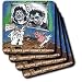 Londons Times Funny Music Cartoons - Rolling Stones Collectible, Kidney Stones - Coasters