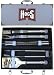 NCAA Arkansas Razorbacks 8pc. BBQ Set w/Case