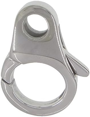 3 Pcs Steel Lobster Claw Keychain Clasp, 2.25cm x 3.25cm, 304 Stainless Steel Lobster Claw Keychain Clasp, Key Ring Keychain Split Ring Belt Loops Hang Hook Link Clip Snap, BRAND NEW