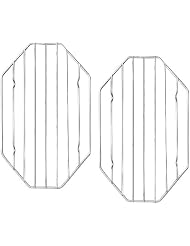 (2 Pack) Roasting Cooling Rack 10 x 6 by 