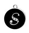 Fleur De Lis Monogram Necklace - S Fleur De Lis Monogram Necklace - S