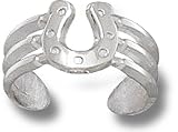 Indianapolis Colts Horseshoe Toe Ring - Sterling Silver