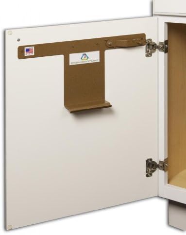 Kitchen Compost Caddy under sink mounted compost rack without Orbis compost bucket