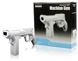 König Machine Gun Controller Attachment for Nintendo Wii Wiimote and Nunchuck