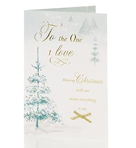 One I Love - Traditional Winter Scene Christmas Card