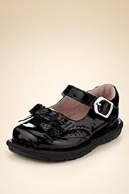 Younger Girls Walkmates Leather Bow Shoes