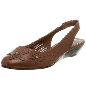 White Mt. Women's Marbella Sling Back Wedge