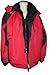Mens Pulse 3in1 Systems Technical Ski Snowboard Coat Jacket, Regular and Extended Sizes, S-XL and Big 2xl-4xl, Black, Red or Gray (Large, Red/Black)