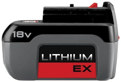 PORTER-CABLE PC18BLEX 18-Volt Lithium-Ion Cordless EX Battery Pack