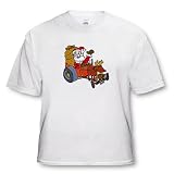 Rich Diesslins Cartoon Days of Christmas TCDC - Nelson Deweys Reindeer Powered Santa Dragster Sleigh - T-Shirts