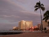 Sunrise at Waikiki Beach, Hawaii Premium Photographic Poster Print by Stacy Gold, 24x32