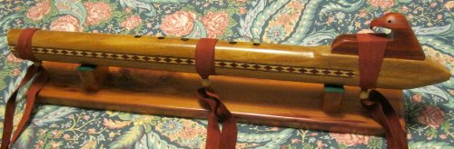 Native American Flute Cherry - Key of Deep Low D# Beautiful Professional Quality Handmade
