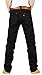Newfacelook Designer Mens Jeans Fashion Black Denim Jeans Pants Trousers Black