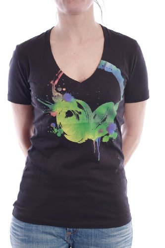 Vans Damen T-Shirt HARMONIC, Onyx, S, VMJ7158 Preisvergleich