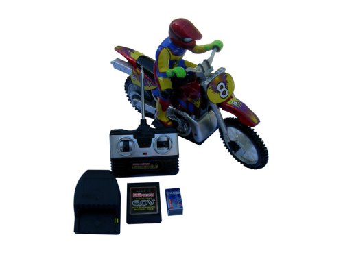 Childrens Toyshop  Third Party New : Super Stunt Gyrocycle - Radio Control (R/C) Trial Bike