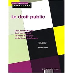Le droit public : Cat�gories A et B (Broch�)