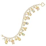 Collectible Care Bears Ultimate Charm Bracelet With Swarovski Crystals by The Bradford Exchange