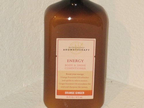 Bath & Body Works Aromatherapy Body & Shine Conditioner Energy Blend- Orange Ginger