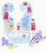 Polly Pocket Poolin&iquest; Around Polly and Todd Playset