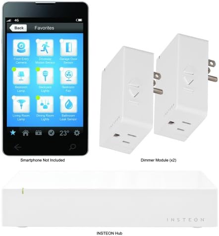 Insteon - Starter Kit - Includes Hub And 2 "Product Category: Home Automation/System &amp; Controllers"