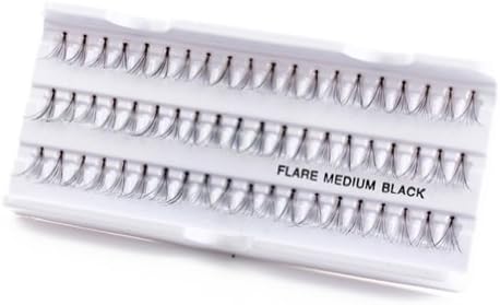 WXBUY Make Up Long Thick Individual Black Fake Eyelash Extension Eye Lashes 12MM
