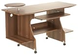 Produkt-Bild: HJH Office/Buerostuhl24 673797 Computertisch Easy Move walnuss