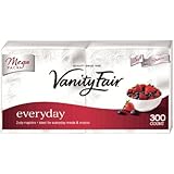 Vanity Fair Everyday Napkins, 300 Count