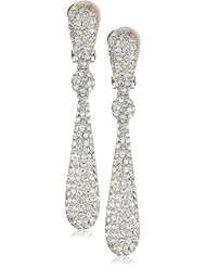 Kenneth Jay Lane Pave Bat Drop Earrings