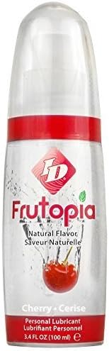 ID Frutopia Naturally Flavoured Cherry Water-Based Lubricant 100ml by Westridge Laboratories Inc