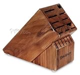 Wusthof 17-Slot Walnut Cutlery Block