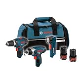 Bosch CLPK30-120 12-Volt Max Litheon Tool Combo Kit, 3-Piece (Tools & Home Improvement)