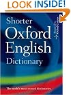 Shorter Oxford English Dictionary: Thumb Indexed