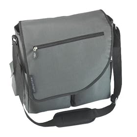 Lollipop Lane Messenger Changing Bag (Grey)