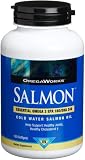 Omegaworks Salmon Oil Softgels, 120-Count Bottles (Pack of 2)