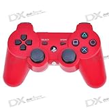 Rechargeable Wireless Controller for PS3 (Red)