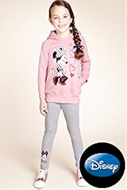 2 Piece Minnie Mouse Sweat Top Leggings Outfit